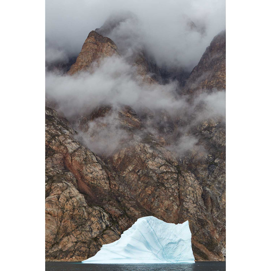 Øfjord Iceberg and Cliffs, Greenland