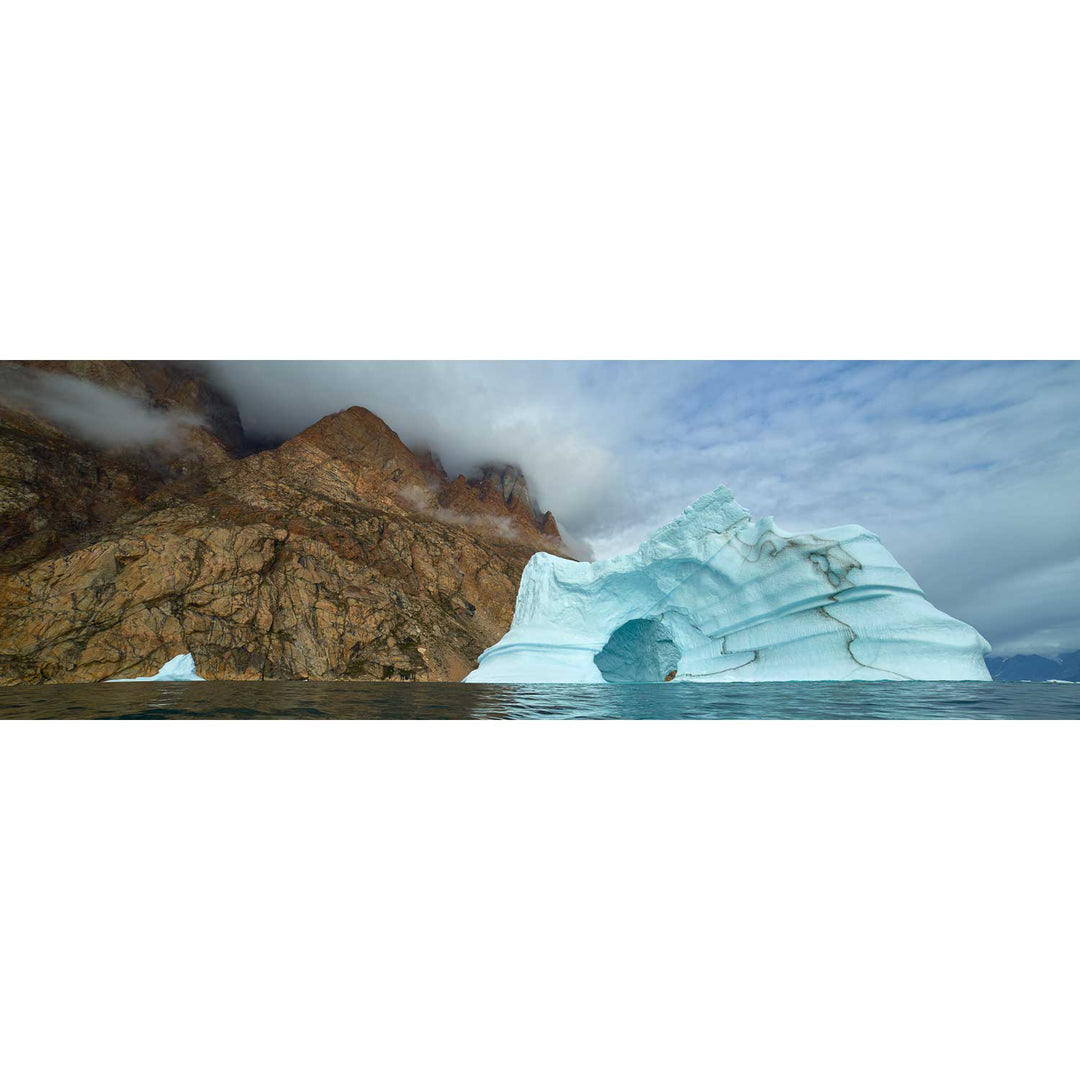 Øfjord Iceberg and Cliffs II, Greenland