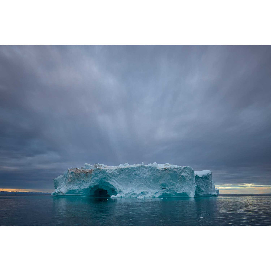 Iceberg and Squall, Greenland