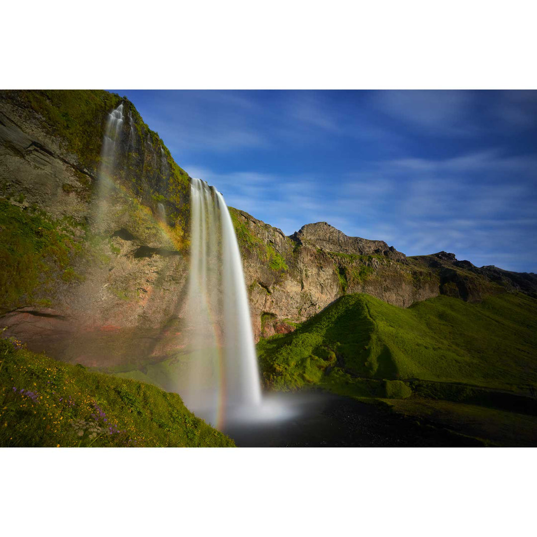 Seljalandsfoss Rainbow, Iceland