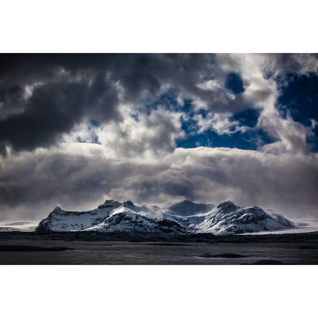 Winter Nocturne, Jökulsárlón Glacier Lagoon, Iceland