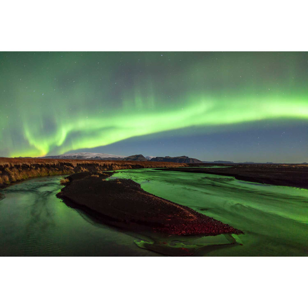 Aurora over Katla, Iceland