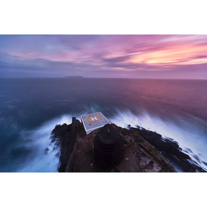 Dawn, the Fastnet Lighthouse, Co. Cork