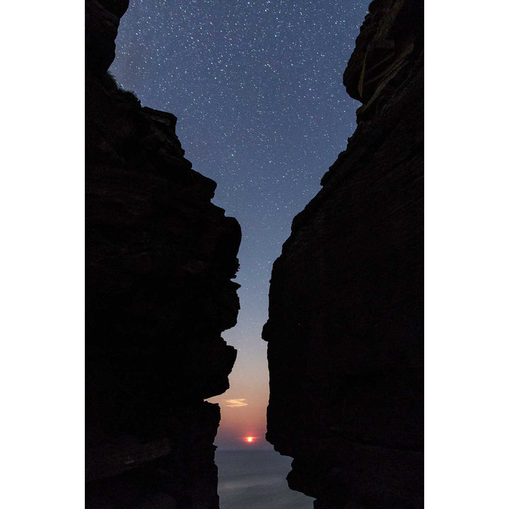 Moonrise, Hag's Head, Cliffs of Moher, Co. Clare