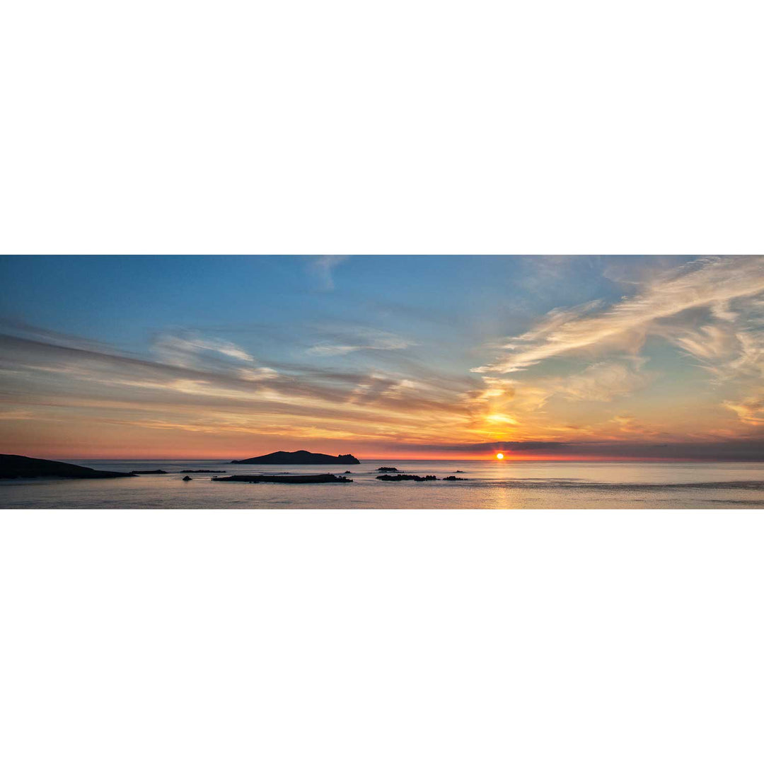 Sleeping Giant at Sunset, Panoramic, Dingle, Co. Kerry