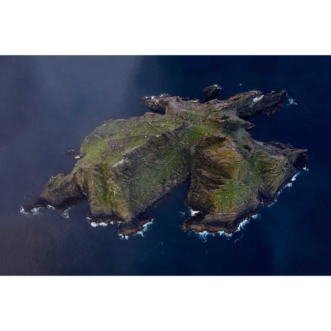 Skellig Michael from Above, Kerry