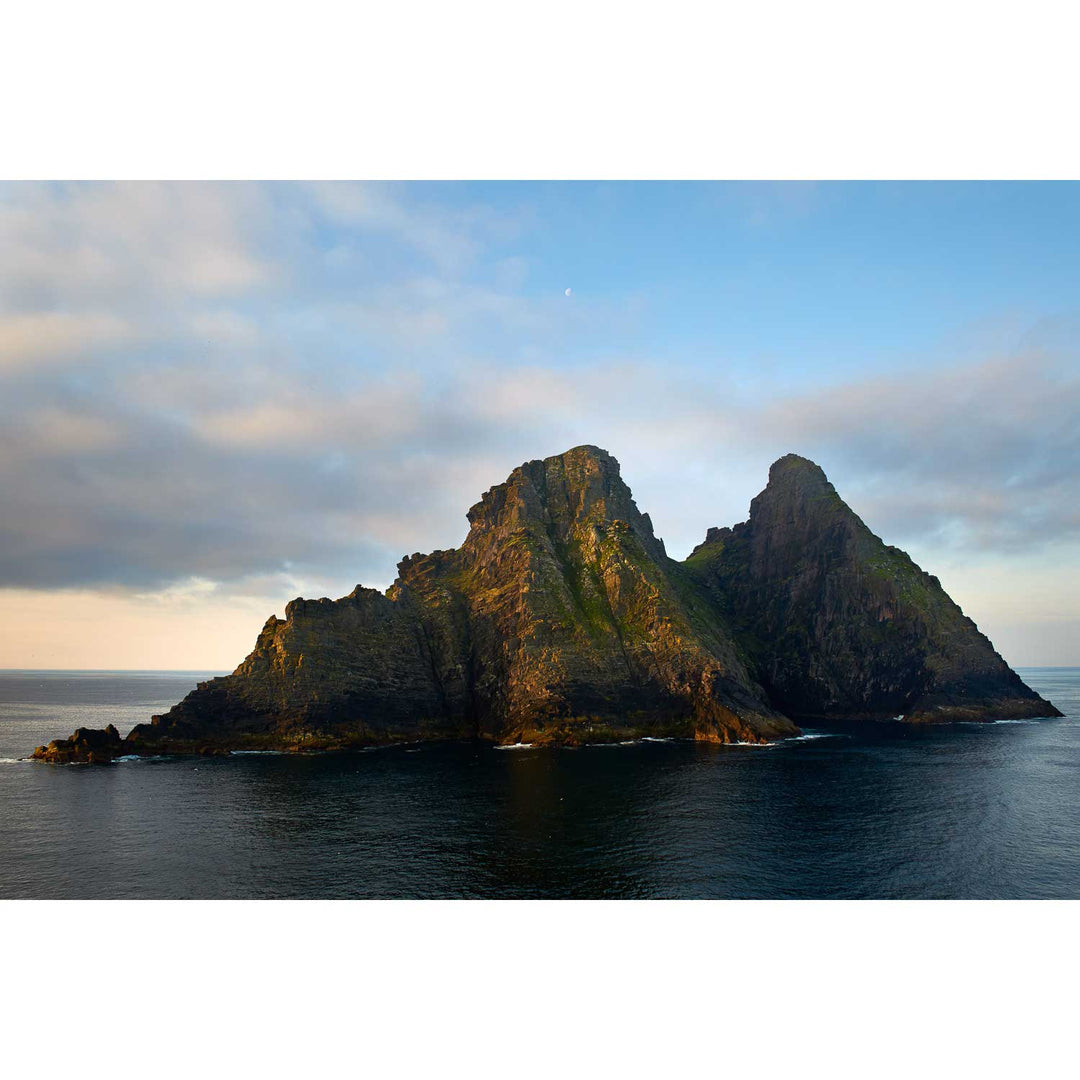 Skellig Michael from the North, Kerry