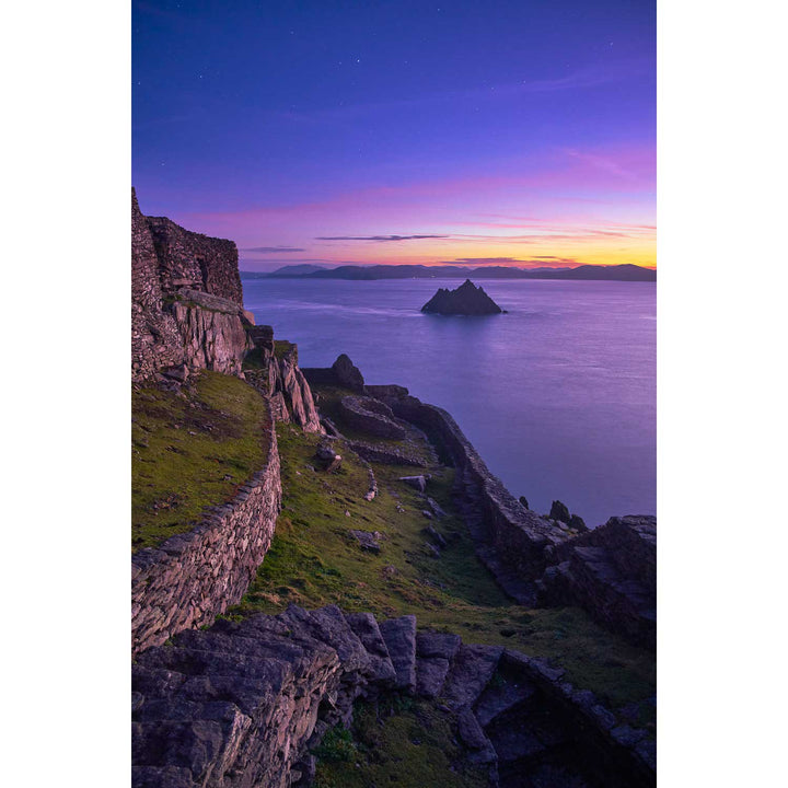 Twilight, The Monk's Garden, Skellig Michael, Kerry