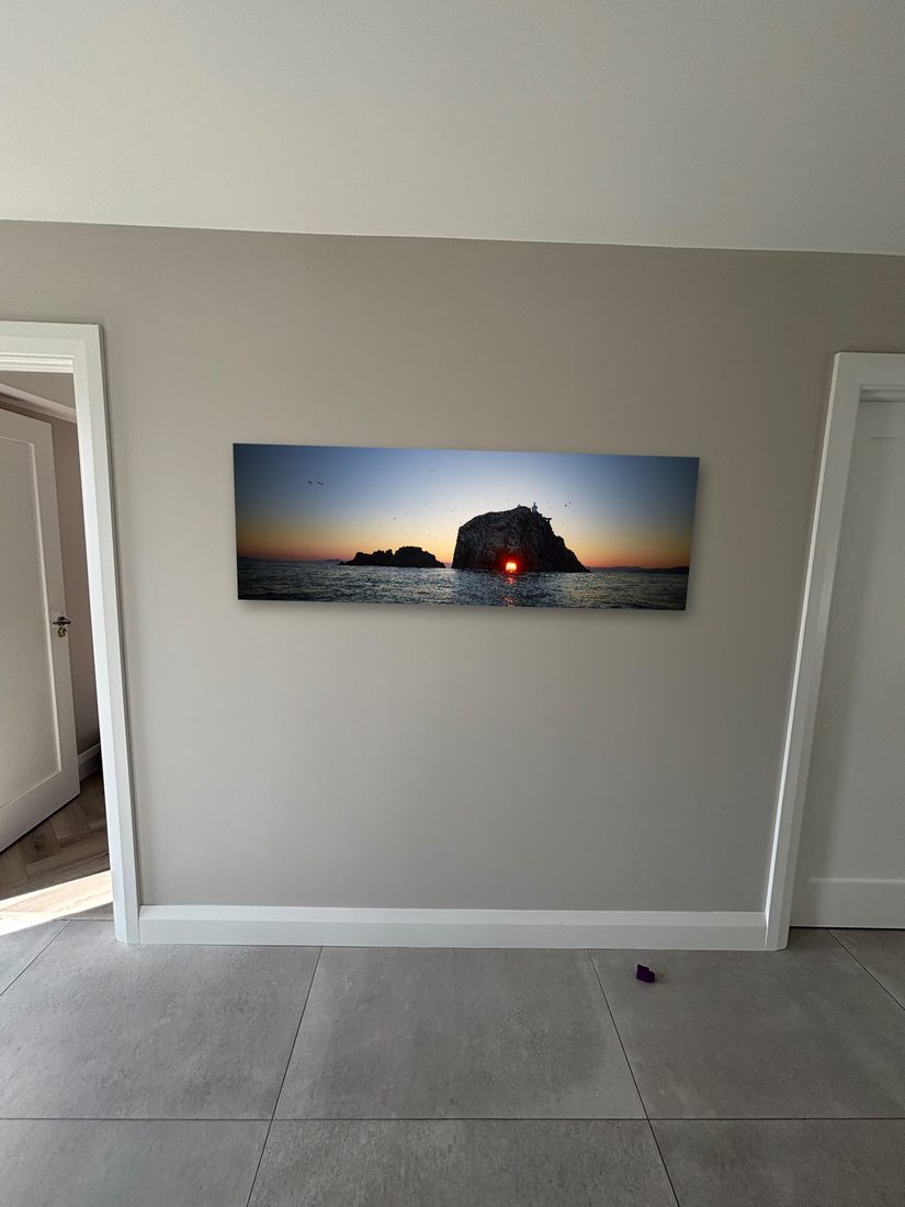 Sunrise on the Bull Rock, 60 x 20