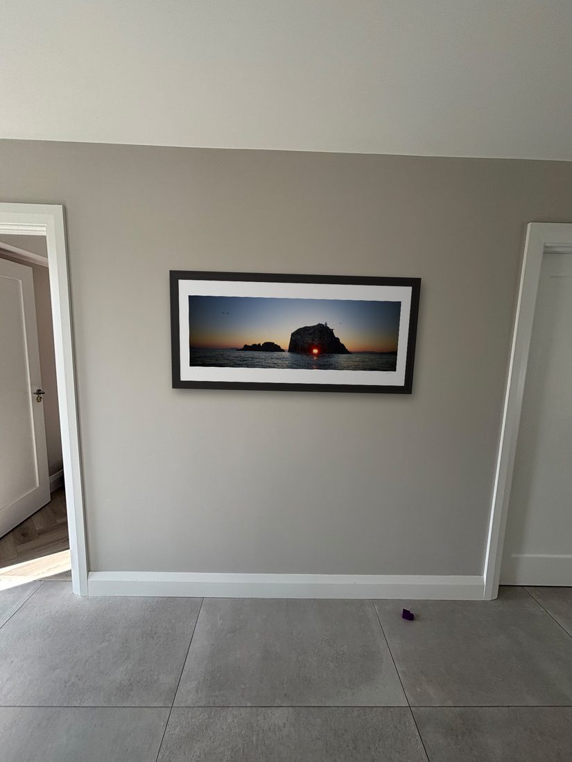 Sunrise on the Bull Rock, 51 x 24